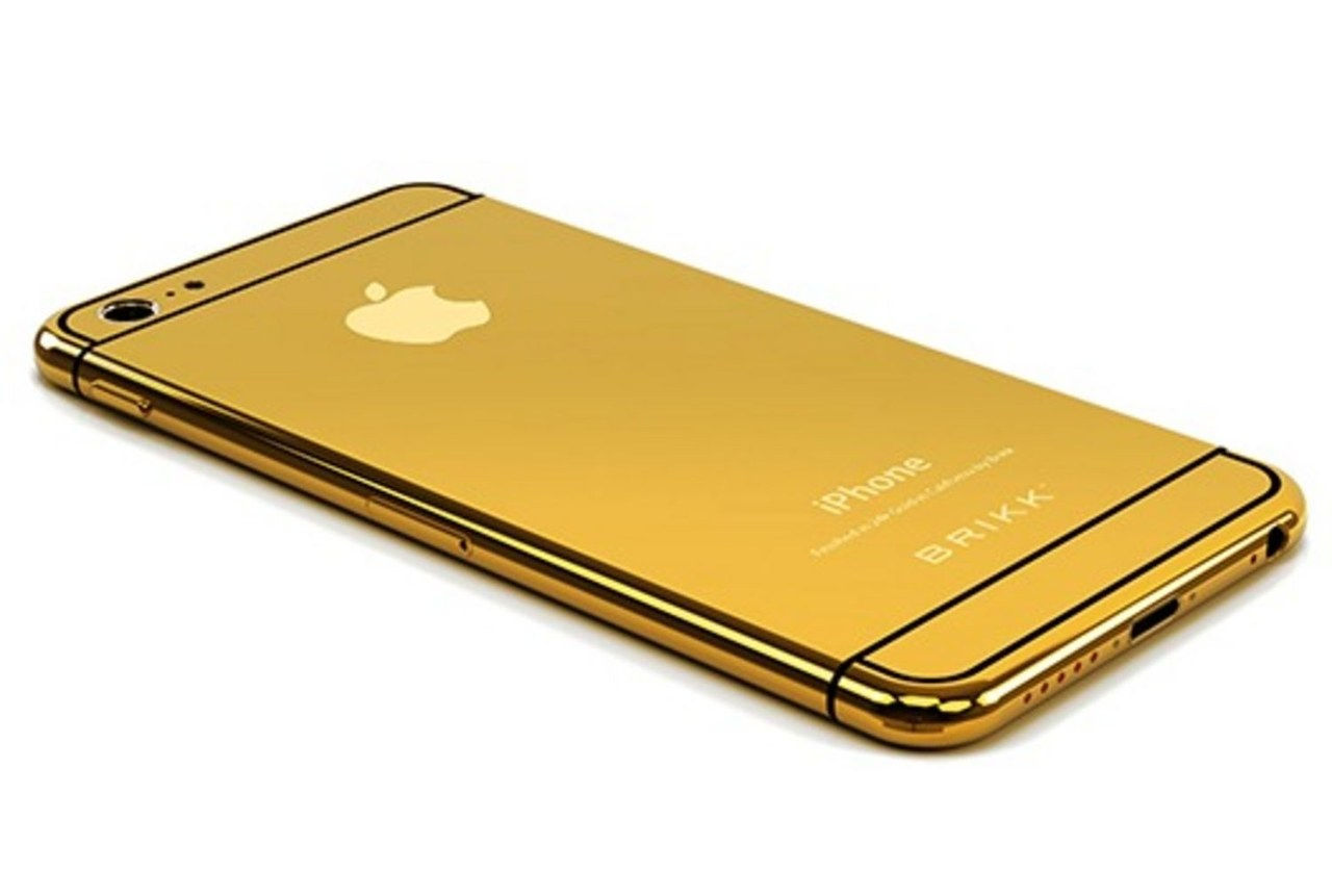 Brikk gold plated iphone 6