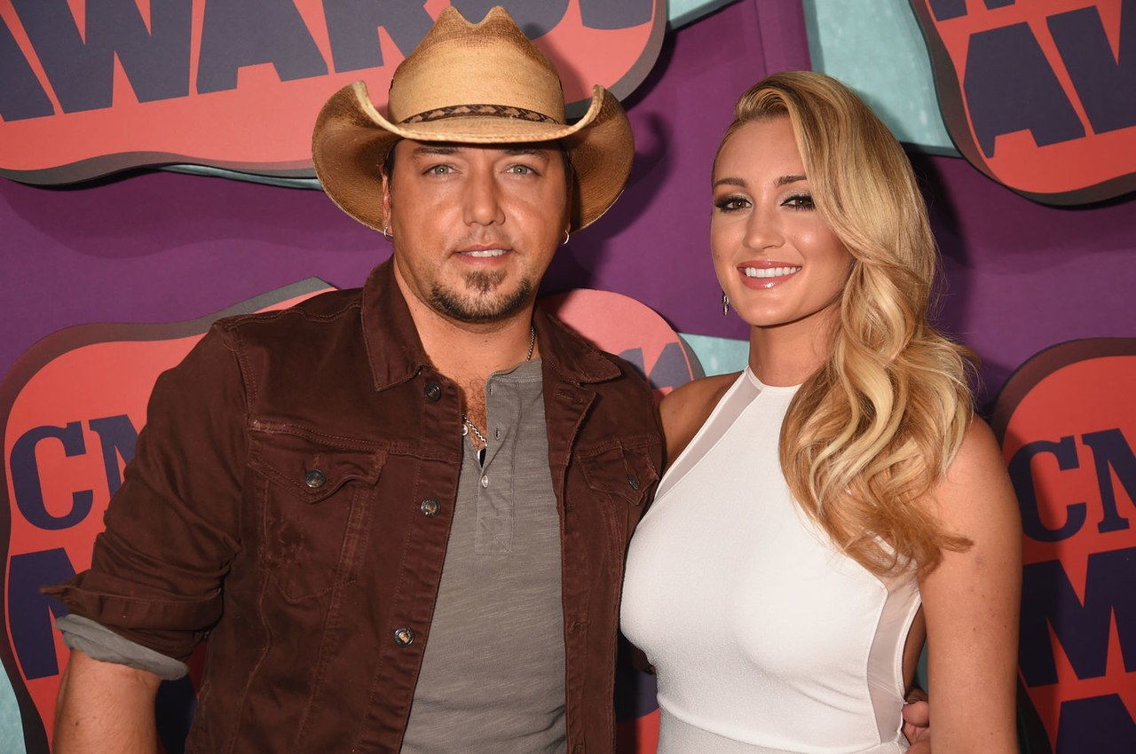 jason aldean brittany kerr married wedding pictures 0322 getty