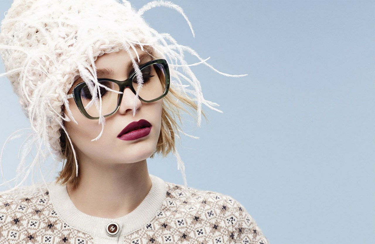 lily rose depp chanel eyewear campaign picture
