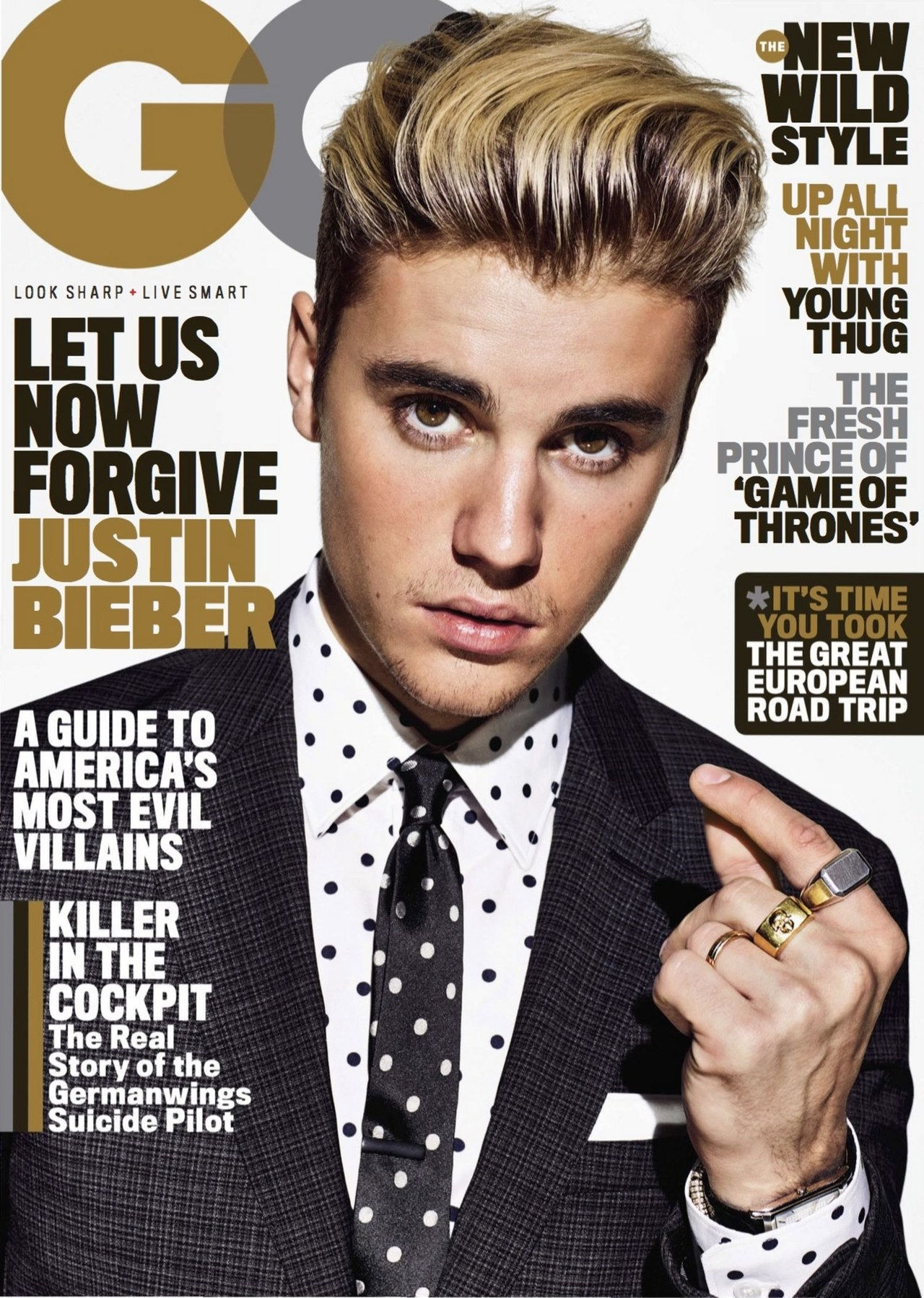 Justin Bieber Cover GQ