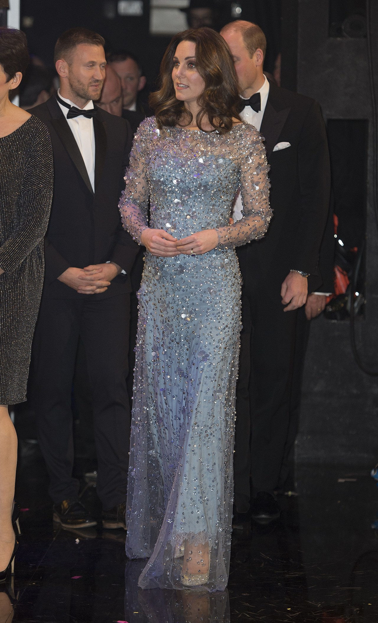 los Duke & Duchess Of Cambridge Attend The Royal Variety Performance