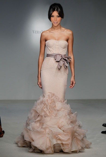 0818 new vera wang wedding dresses spring 2012 008 kim kardashian wedding dress wedding gown kris humphries we