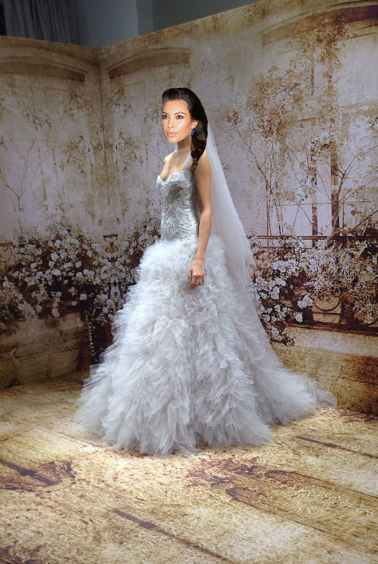 6 kim kardashian wedding dress kanye west wedding gown celebrity weddings 1022