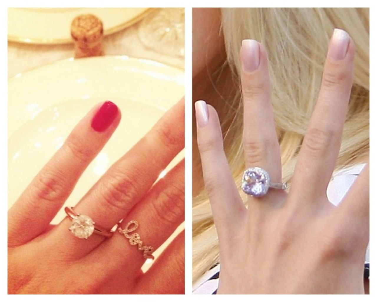 2 lauren conrad vs heidi montag engagement rings celebrity weddigs