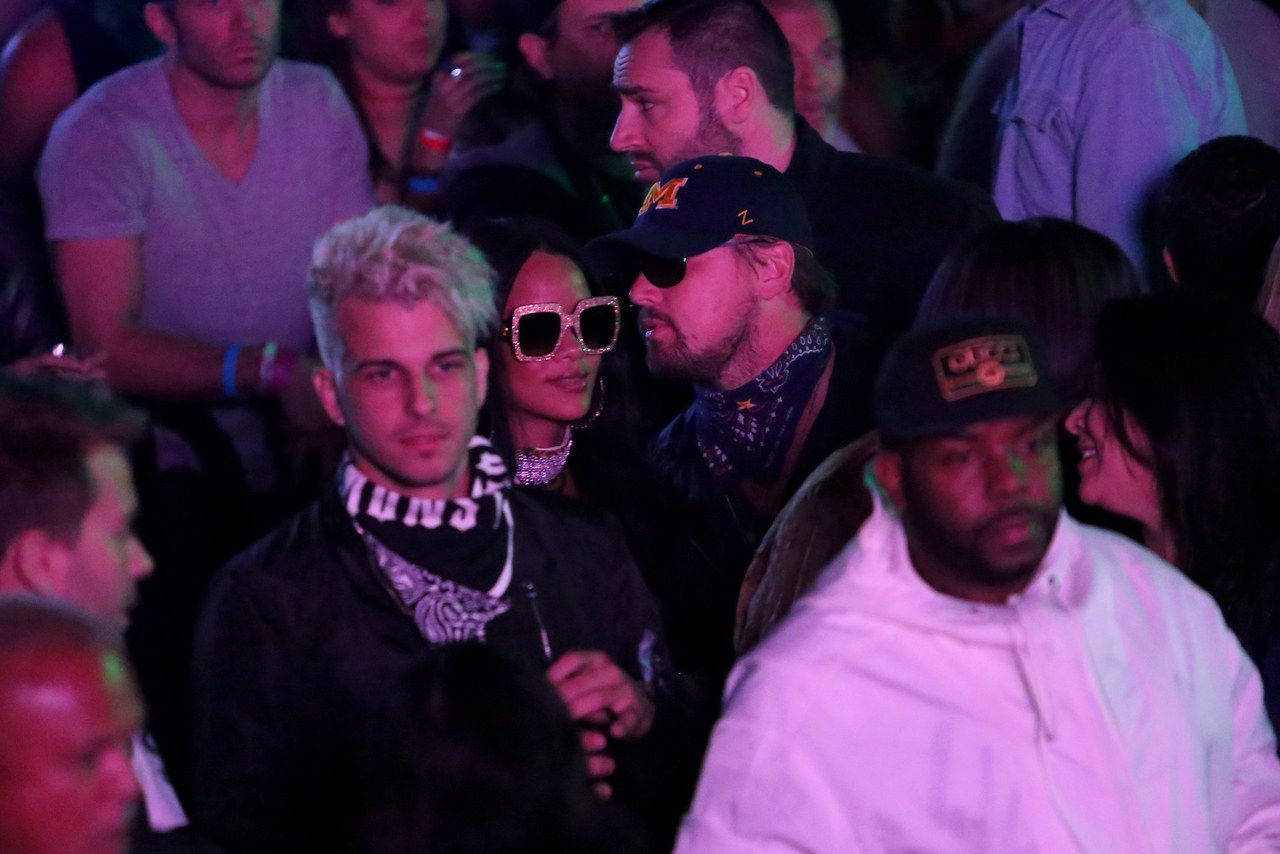 Rihanna and Leo DiCaprio at Coachella