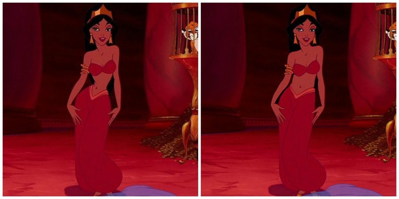 Disney princess waistline jasmine
