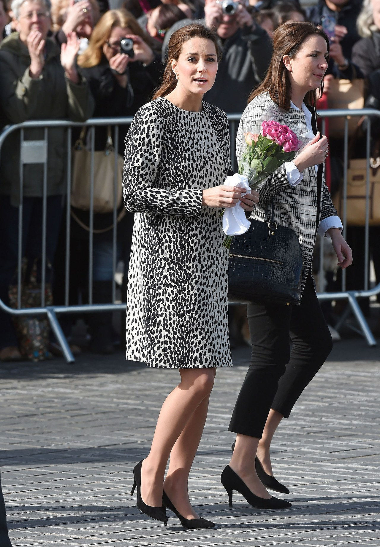 Rebecca deacon with kate middleton crop pants