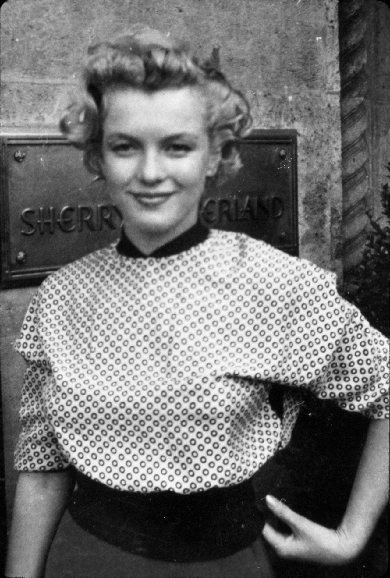 marilyn monroe sweatshirt 1953 picture