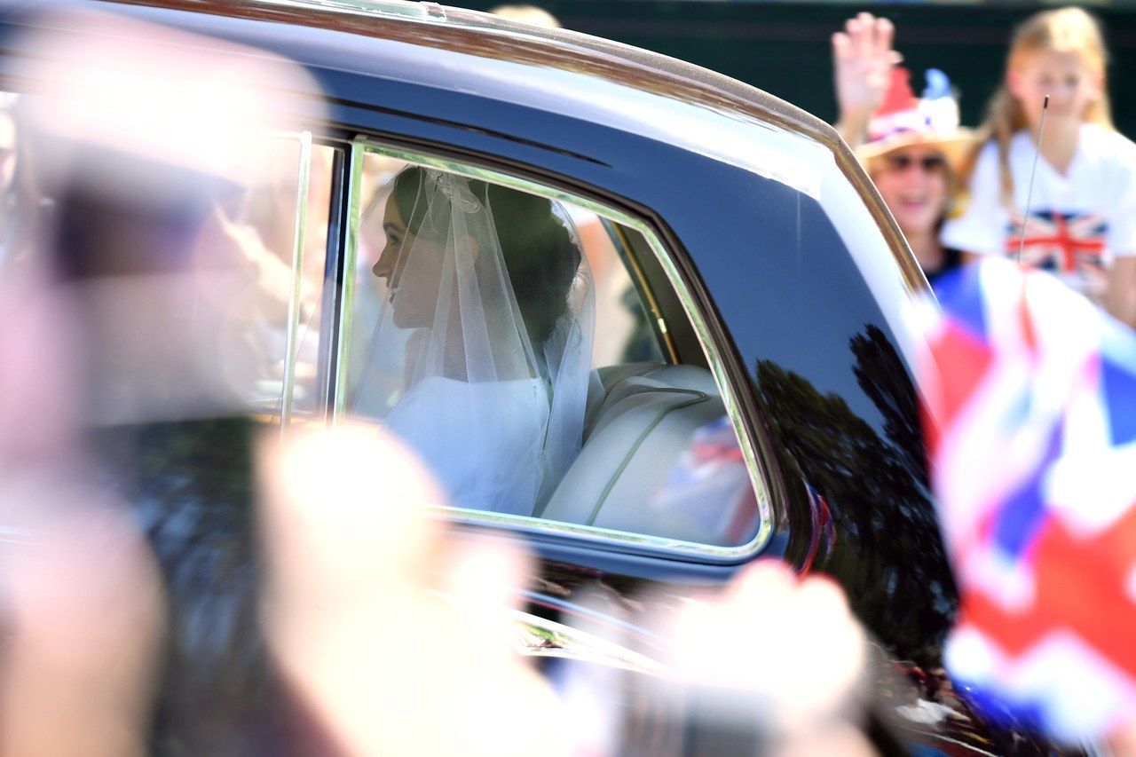 梅根 Markle Arrives At Windsor Castle Ahead Of Her Wedding To Prince Harry