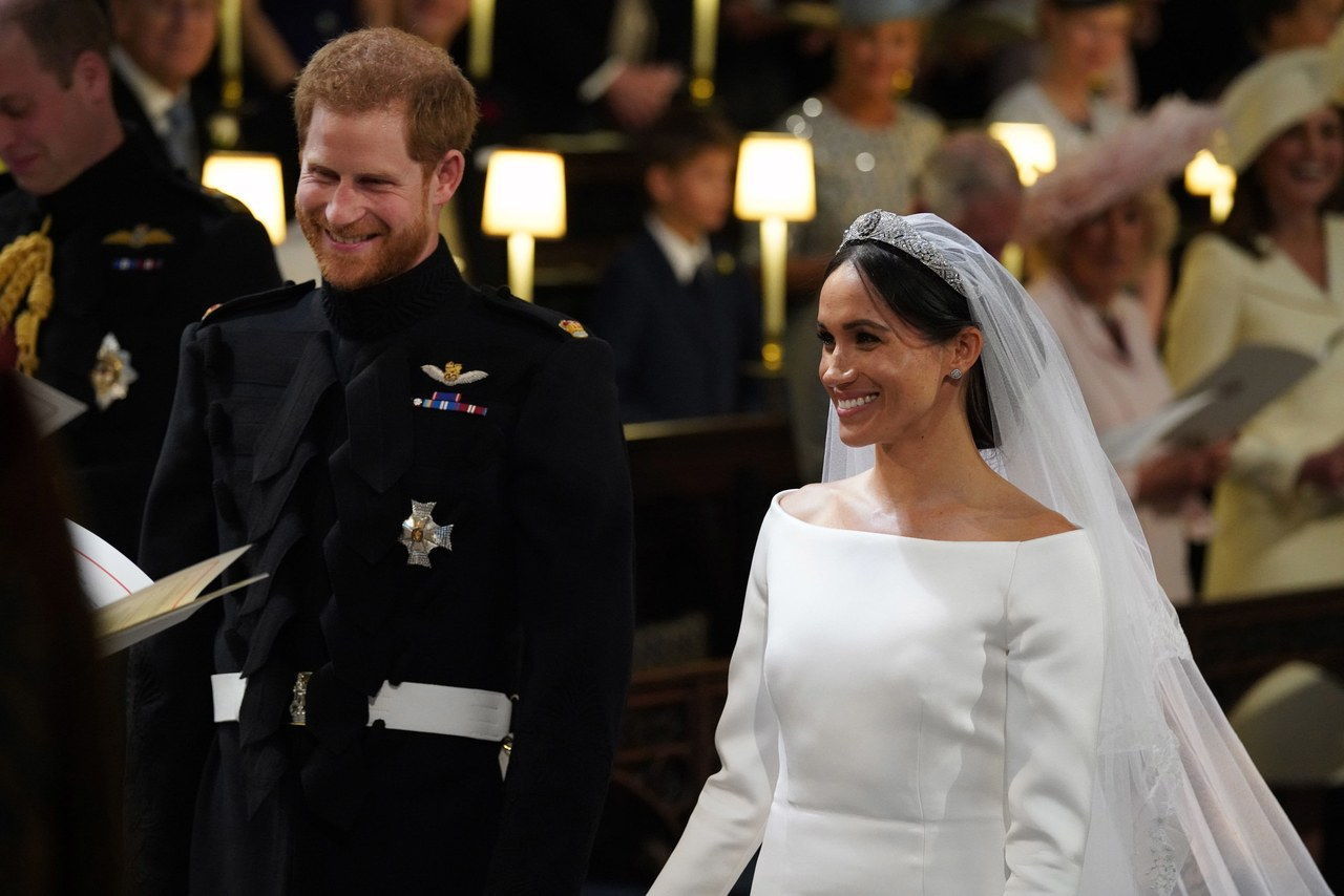 王子 Harry Marries Ms. Meghan Markle - Windsor Castle