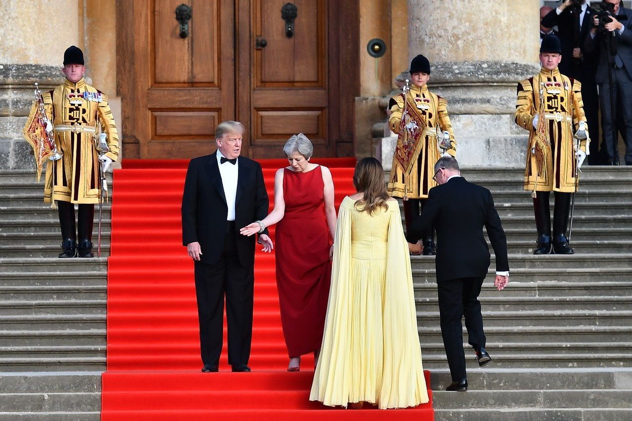 Blenheim Palace Reception For U.S. President Donald Trump