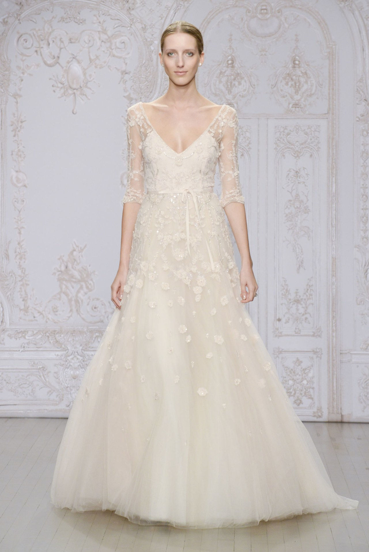 4 new monique lhuillier wedding dresses wedding gowns bridal market fall 2015