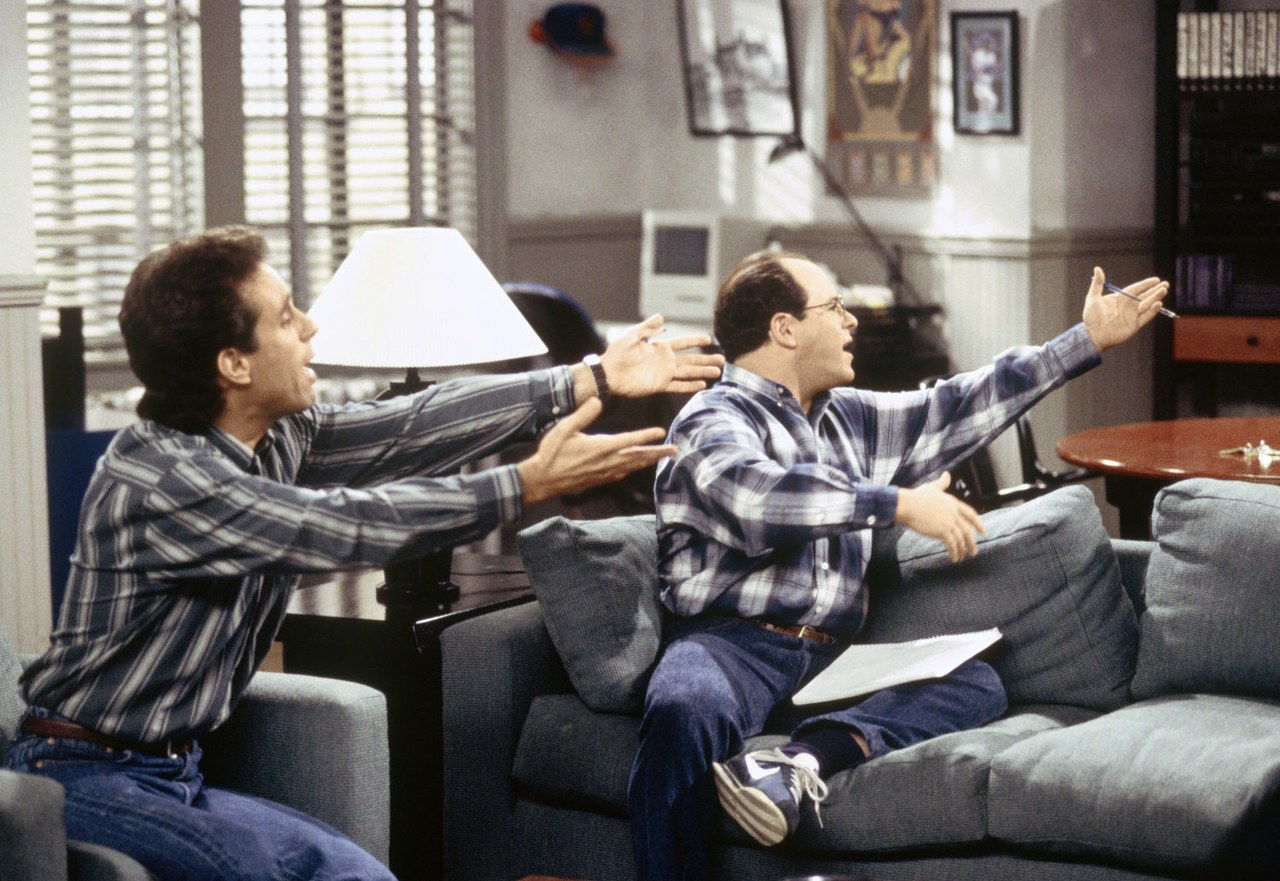 Seinfeld normcore plaid shirts