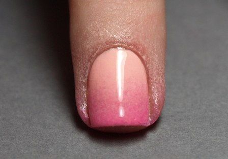 10 gradient nail tutorial top coat bd