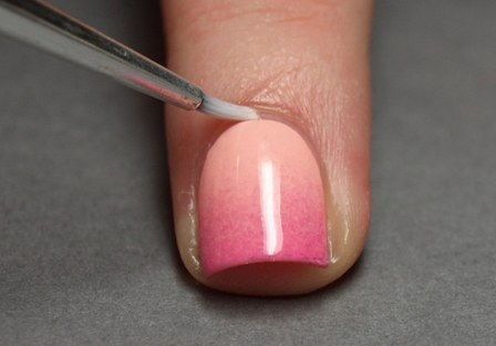 11 gradient nail tutorial clean up bd