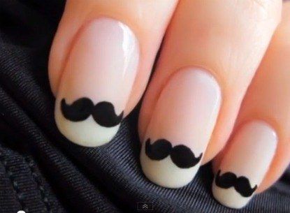 1109 mustache nails how to bd
