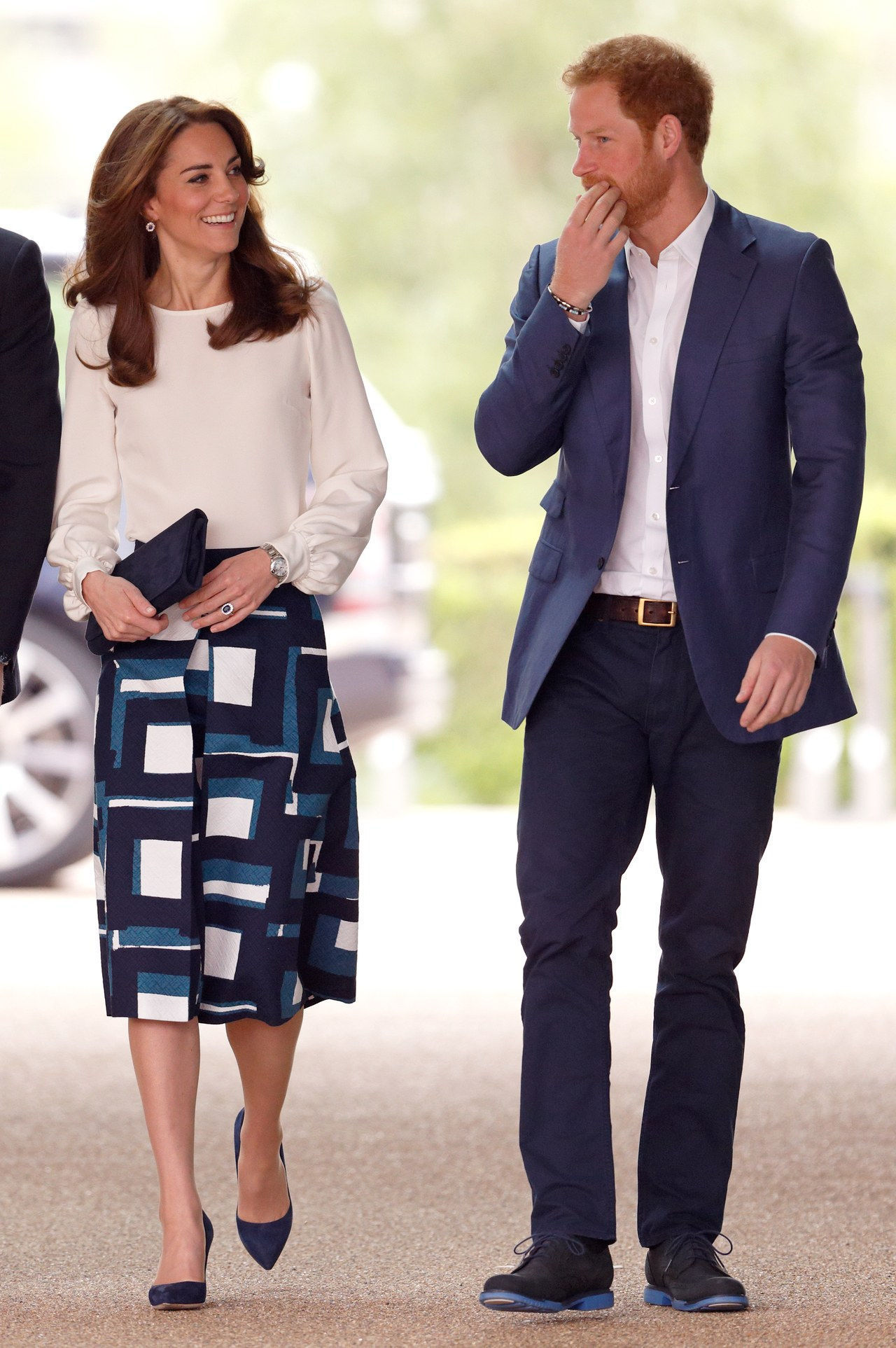los Duke And Duchess Of Cambridge And Prince Harry Attend The Launch Of Heads Together Campaign