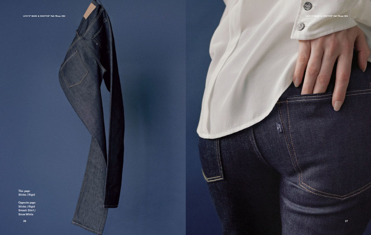 levis made crafted rigid