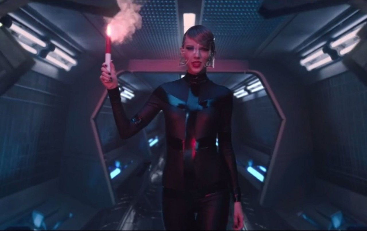 taylor swift bad blood video leather jumpsuit