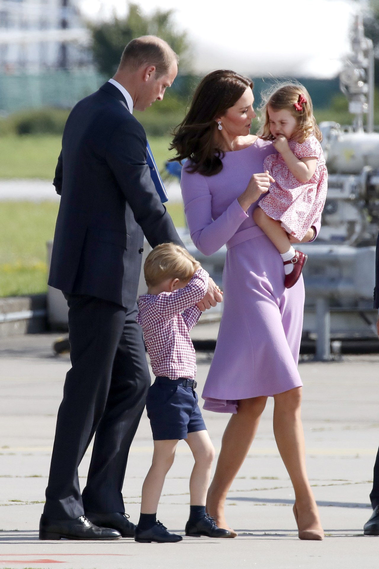 该 Duke And Duchess Of Cambridge Visit Germany - Day 3