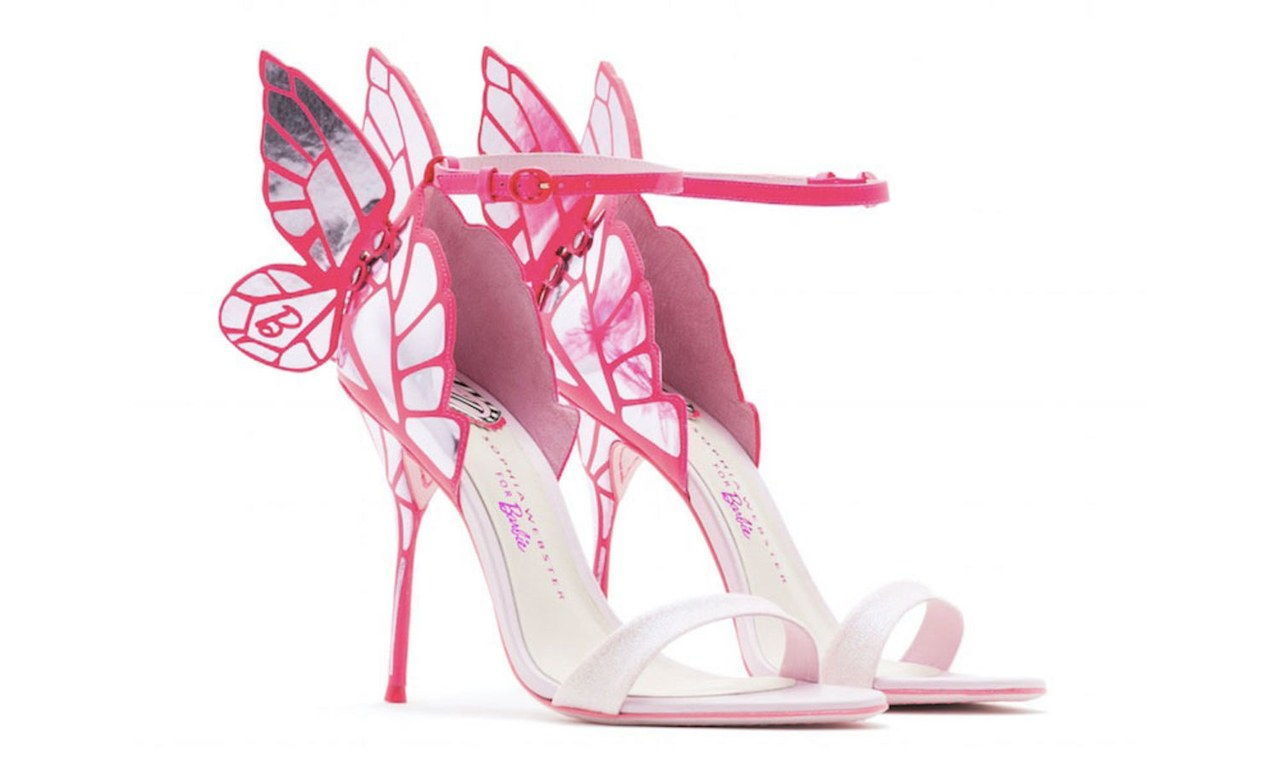 芭比 sophia webster chiara butterfly heels