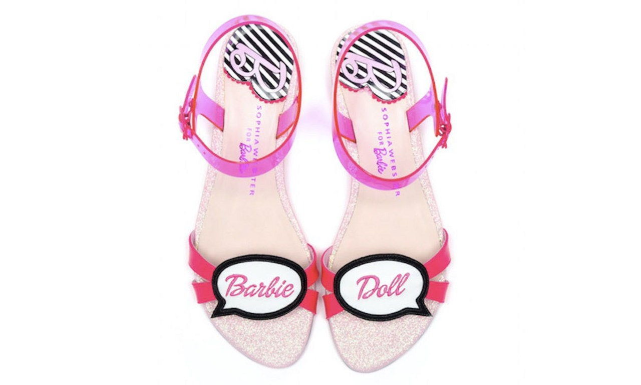 Barbie sophia webster flat sandals