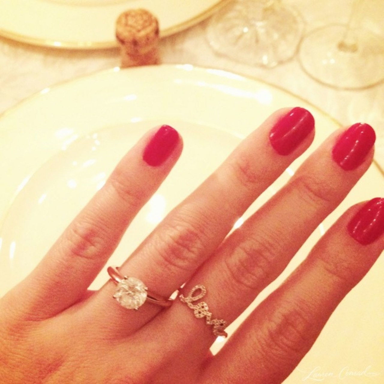 Lauren conrad engagement ring