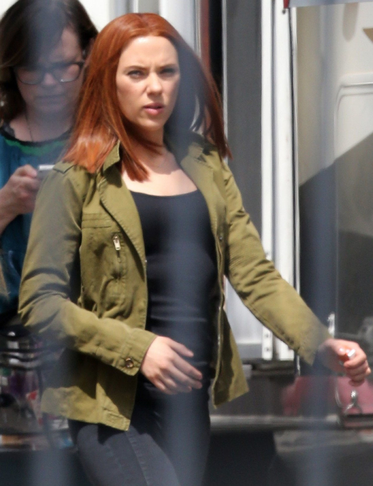 Scarlett johansson red hair