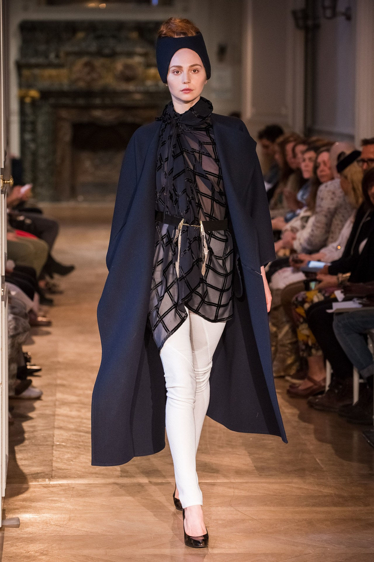 ستيفاني coudert couture runway show 2014 sheer top