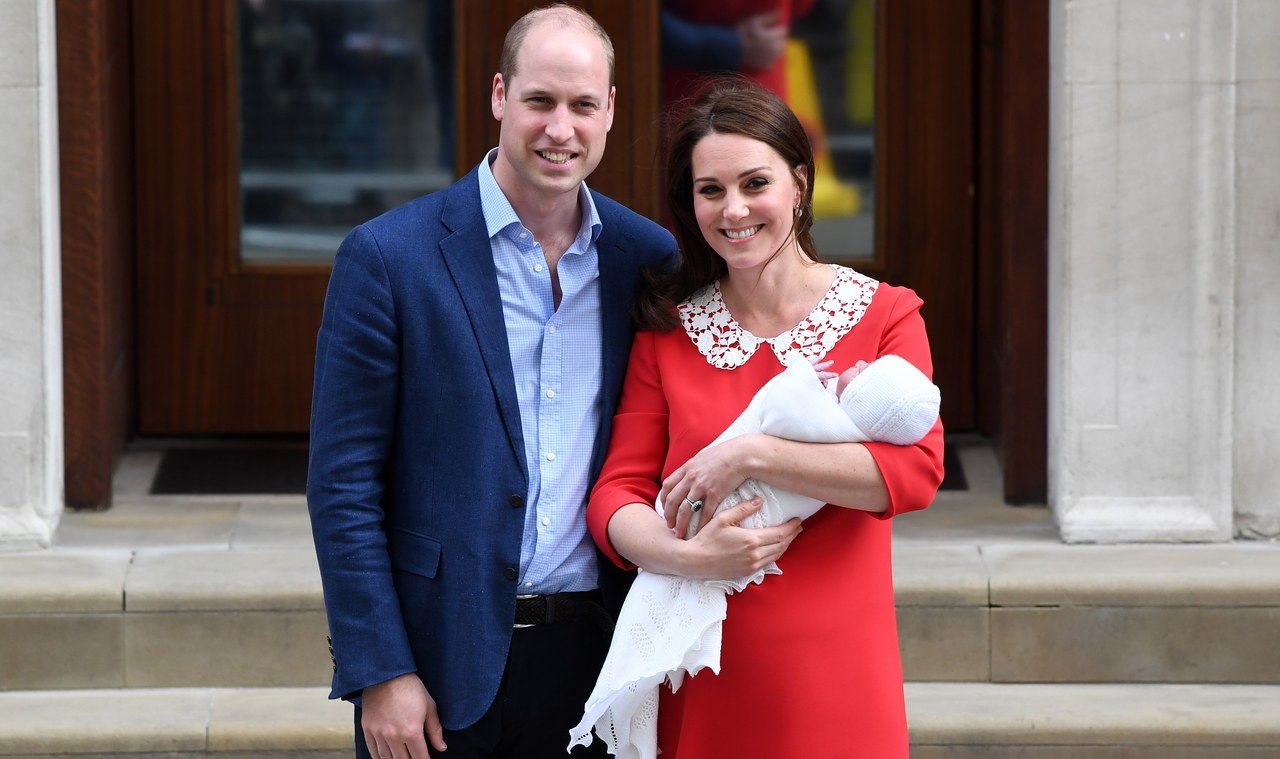 ال Duke & Duchess Of Cambridge Depart The Lindo Wing With Their New Son