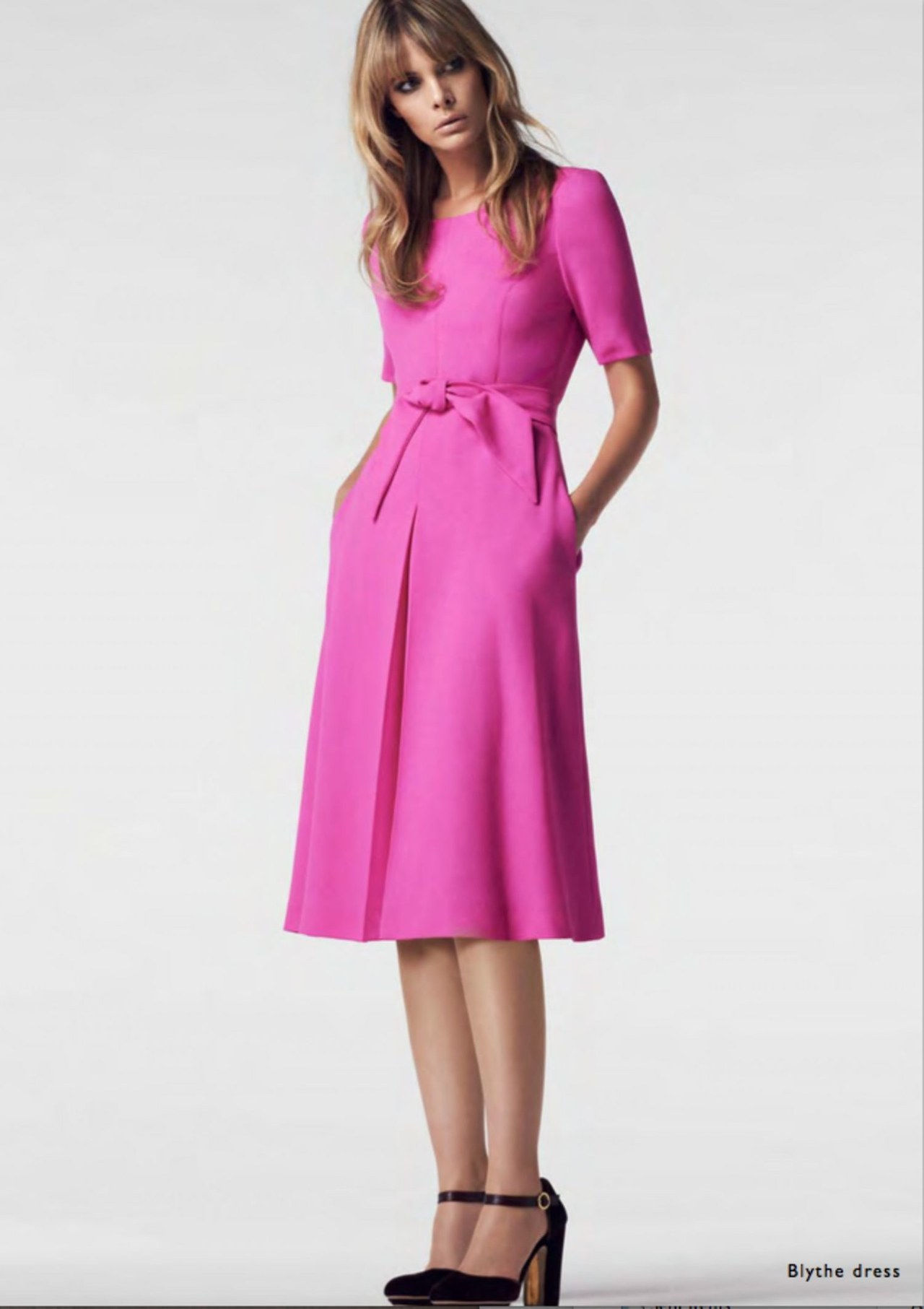 cabra pink dress