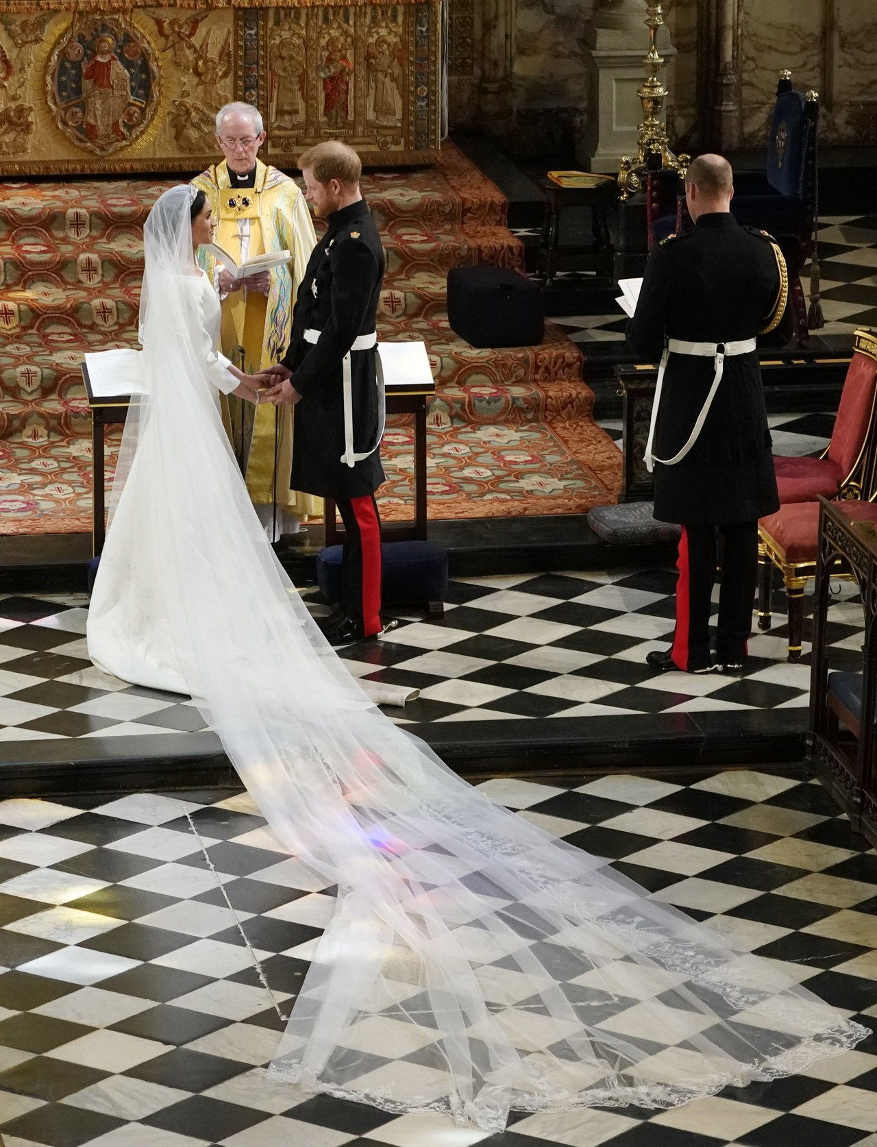 英中美国王室的婚礼仪式