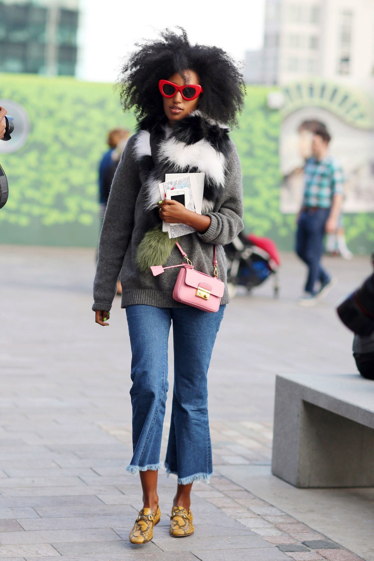 cropped flare jeans julia sarr jamois
