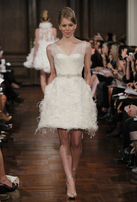 0323 4 above the knee wedding dresses wedding gowns fall 2012 bridal market we