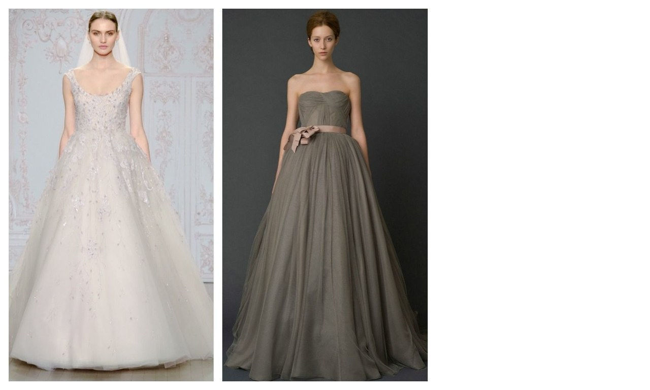 6 non white wedding dresses wedding gowns 0205 courtesy