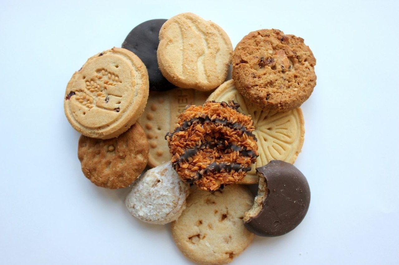 niña scout cookies