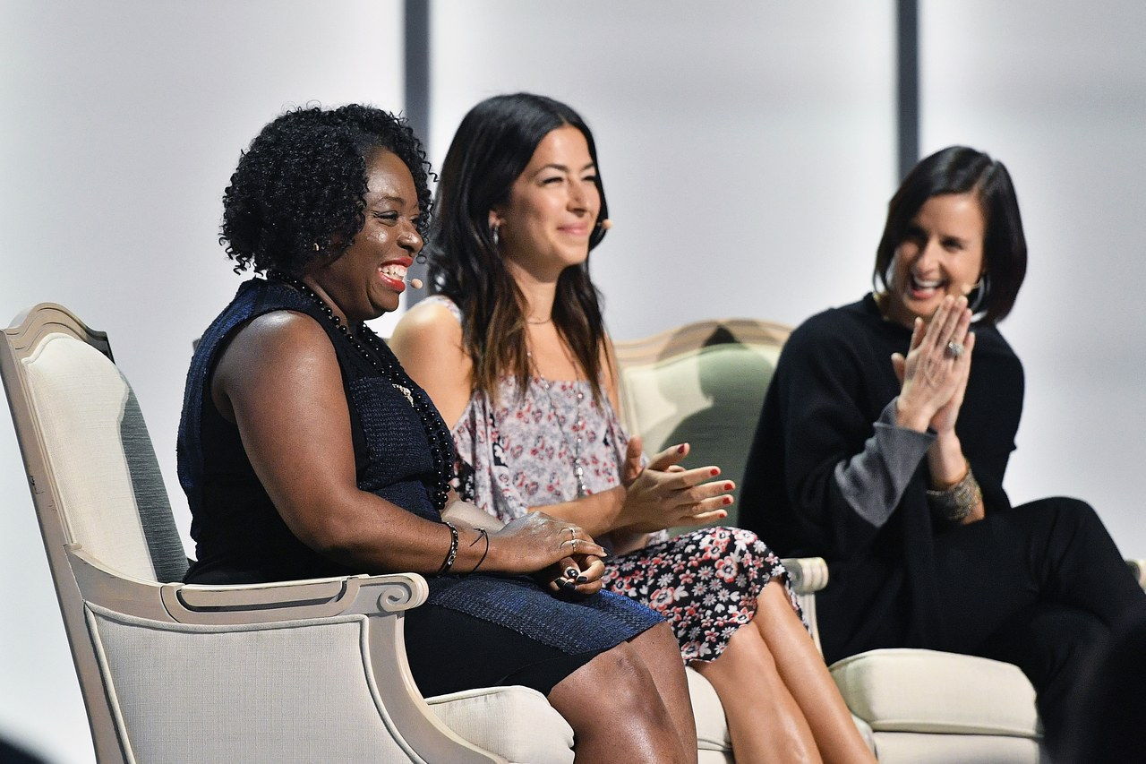 كيمبرلي Bryant, Rebecca Minkoff, and Danielle Brown