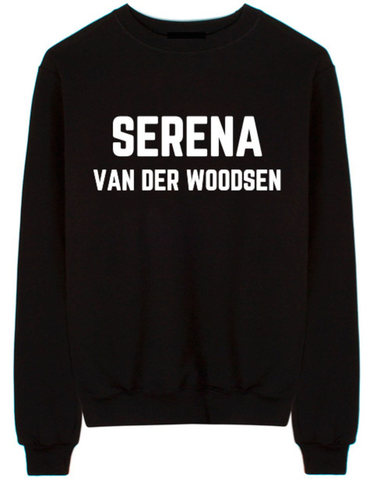serena van derwoodsen gossip girl sweatshirt