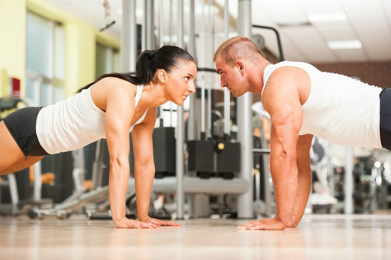 valentinky day workouts plank